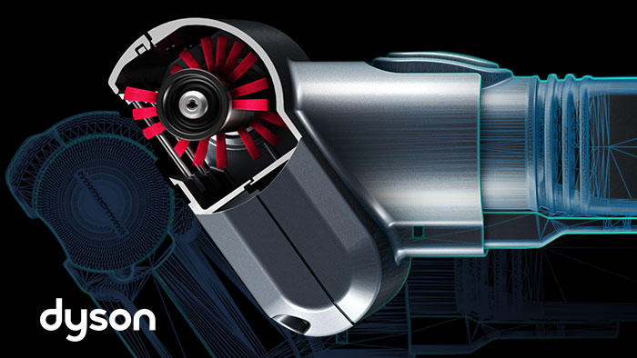 3D cutaway renderings for Dyson by Proto Imaging