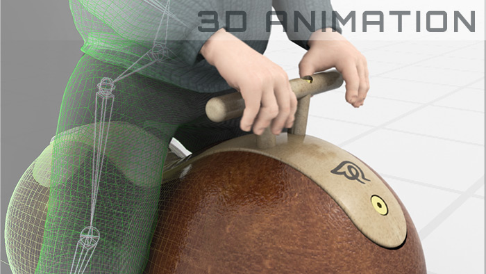 Product marketing video for Spherovelo child's product concept