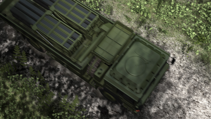 Still image from CAMM animated video that shows custom 3D modelling